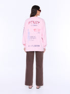 Ena Pelly - Hailey Long Sleeve Cuffed Tee (Blush Pink) Ena Pelly