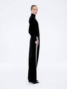 Ena Pelly - Valentina Stripe Pant (Black/Off White) Ena Pelly