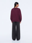 Ena Pelly - Cassie Oversized Sweater (Deep Cherry Red) Ena Pelly