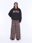 Ena Pelly - Mila Oversized Sweater (Phantom) Ena Pelly