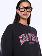 Ena Pelly - Mila Oversized Sweater (Phantom) Ena Pelly