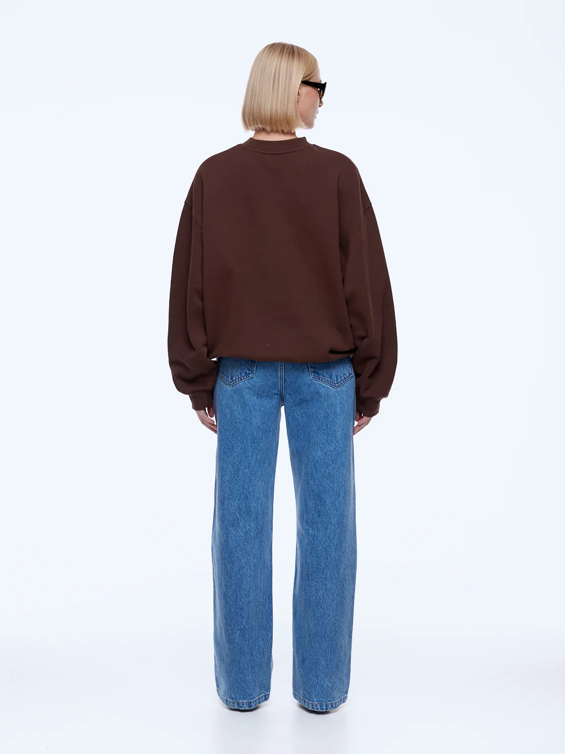 Ena Pelly - Mila Oversized Sweater (Chocolate) Ena Pelly