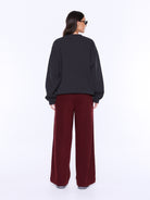 Ena Pelly - Mila Oversized Sweater (Vintage Black/Cheetah) Ena Pelly
