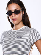 Ena Pelly - Penny Baby Tee (Black/White Stripe) Ena Pelly