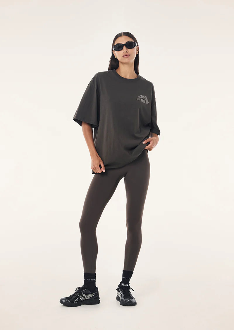 P.E Nation - Established Oversized Tee (Dark Olive) P.E Nation
