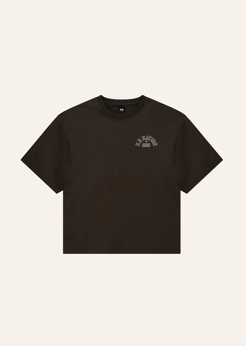 P.E Nation - Established Oversized Tee (Dark Olive) P.E Nation