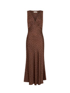 Kivari - Edie Midi Dress (Brown) Kivari