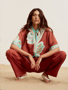 (Pre-Order) Kivari - Enzo Shirt (Maroon) Kivari