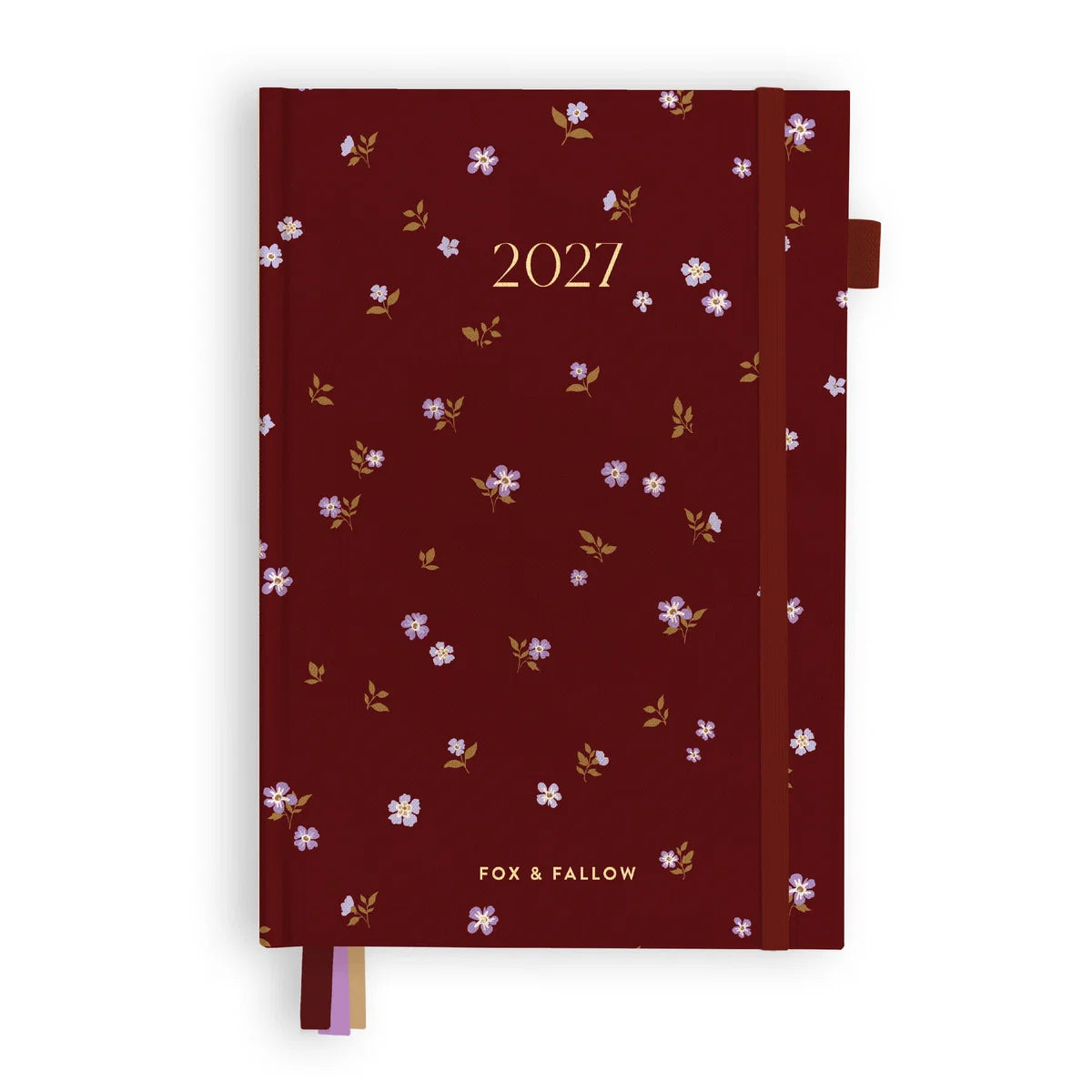 Fox & Fallow - 2027 A5 Vertical Planner (Cherry Wisteria) Fox & Fallow