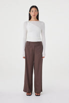 Arcaa - Mannon Pant (Espresso Pinstripe) Arcaa