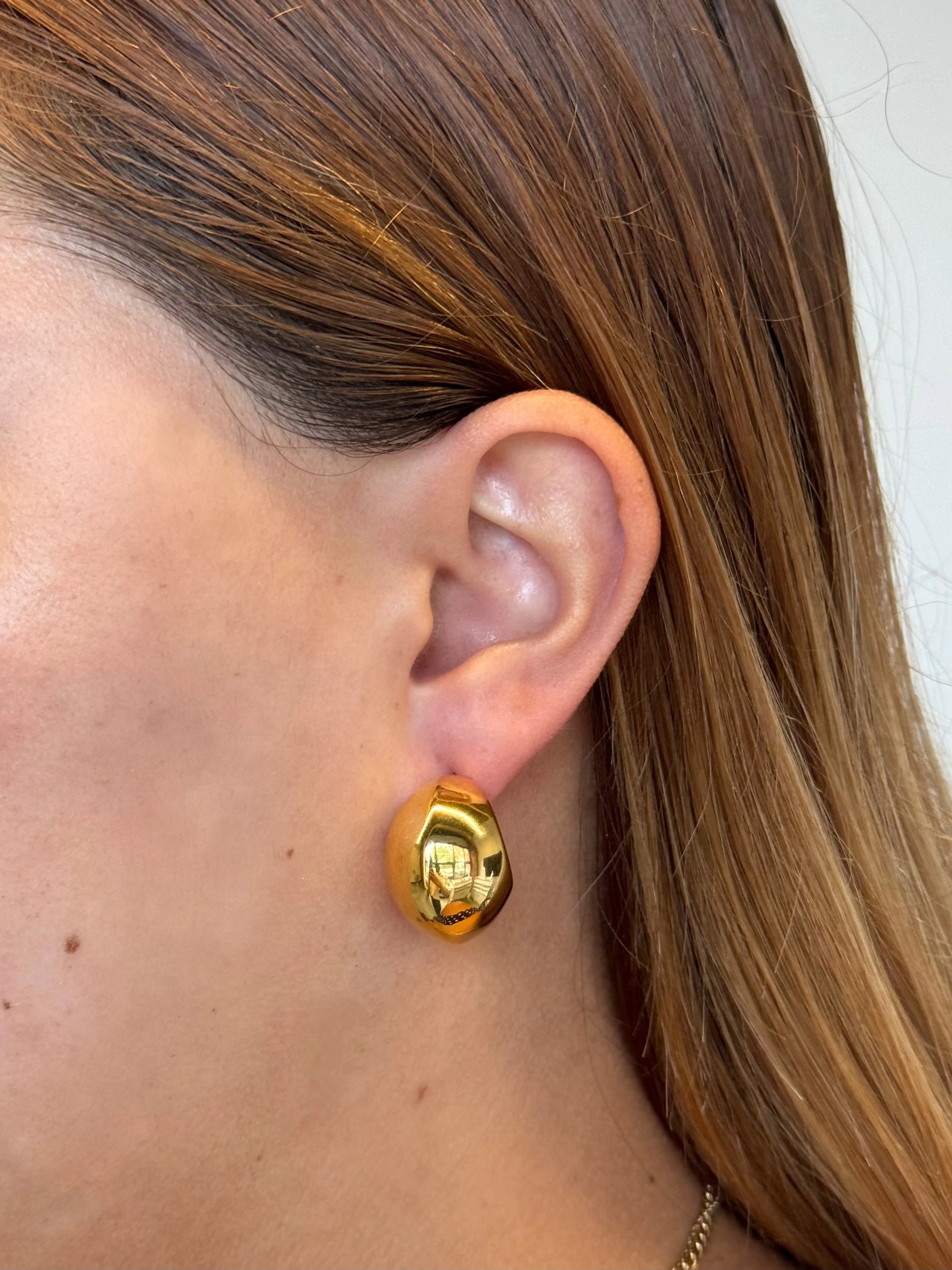 Zafino Hailey Hoop - Gold Zafino