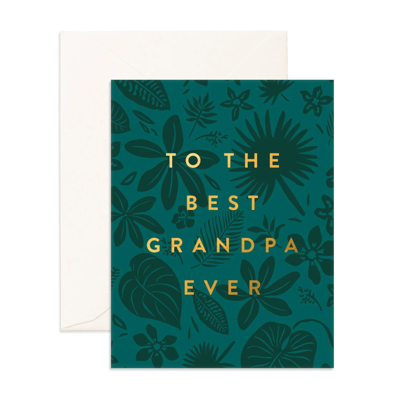 Fox & Fallow - Best Grandpa Ever Greeting Card Fox & Fallow