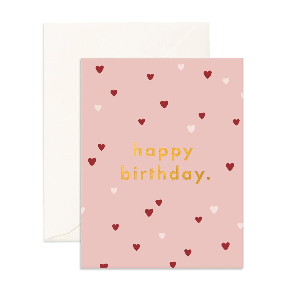 Fox & Fallow - Birthday Little Hearts Greeting Card Fox & Fallow