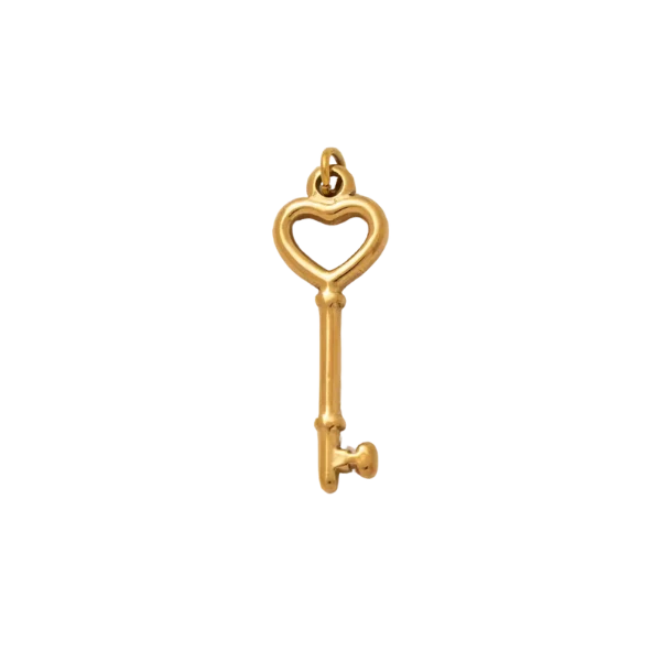 By Barny - Key Charm (Gold) By Barny