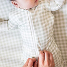 KYND Baby - Swaddle Sleeping Bag (Gumleaf Gingham) KYND Baby