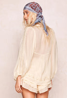 Spell - Ines Boho Blouse (Light Sand) Spell