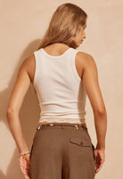Spell - Zoe Singlet Top (Vintage Cream) Spell