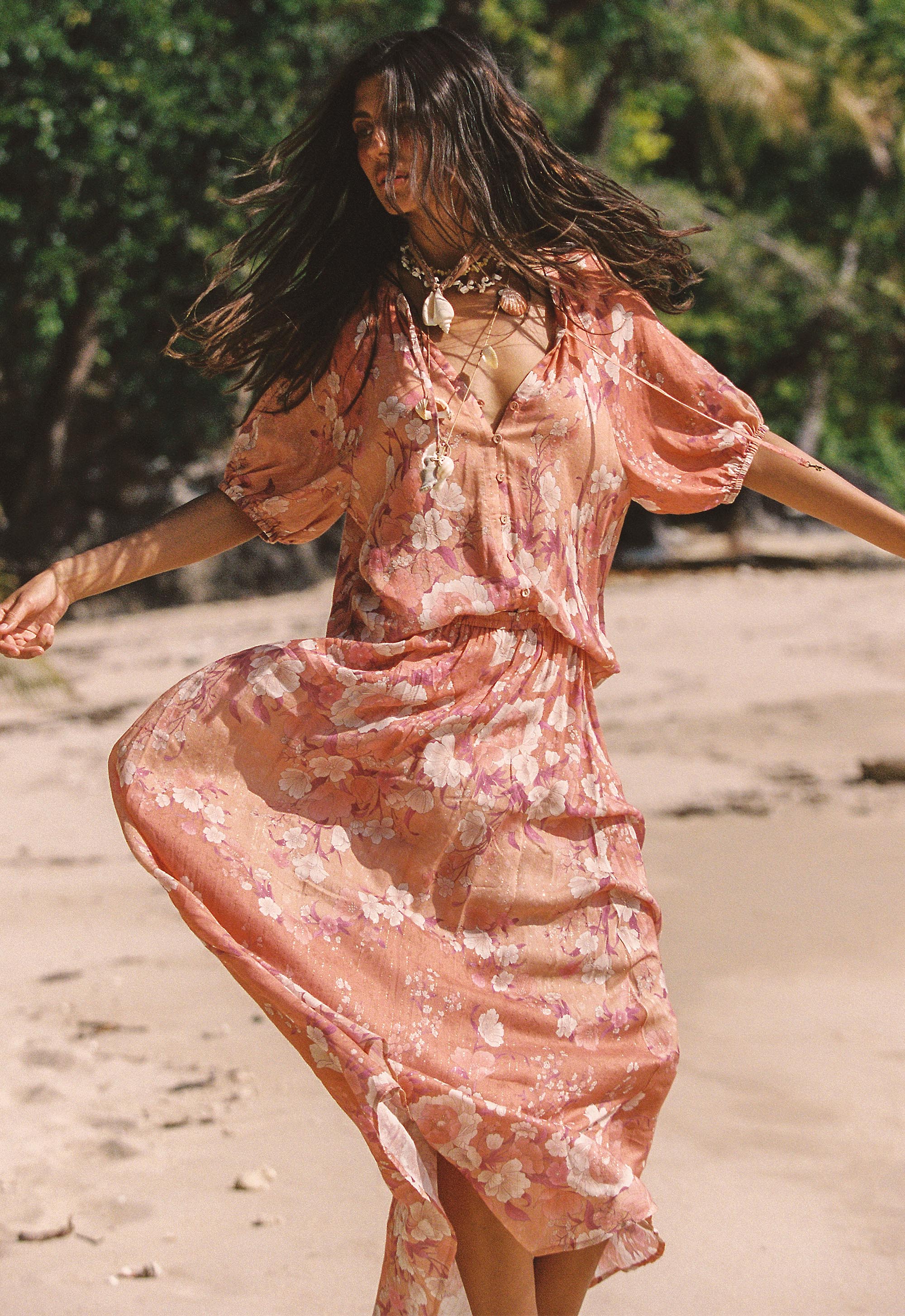 Spell - Isola Maxi Skirt (Sunfade) Spell