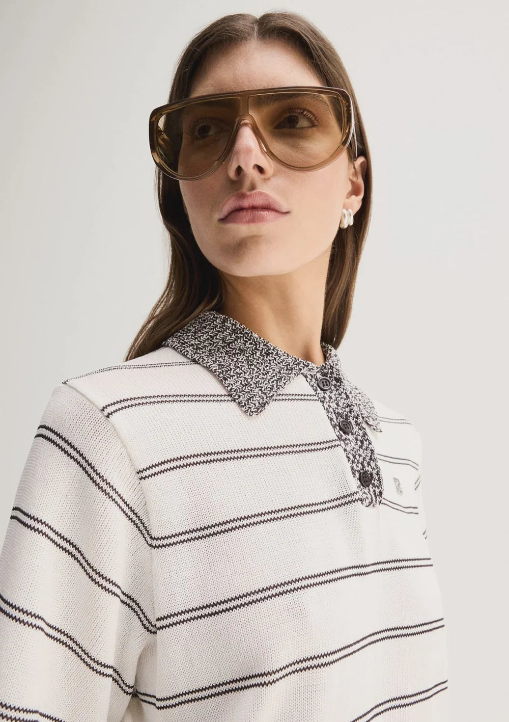 Elka Collective - Harley Knit Tee (White) Elka Collective