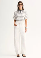 Elka Collective - Harley Knit Tee (White) Elka Collective