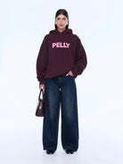 Ena Pelly - Cassie Oversized Hoodie (Deep Cherry/Pelly) Ena Pelly