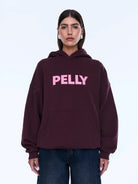 Ena Pelly - Cassie Oversized Hoodie (Deep Cherry/Pelly) Ena Pelly