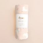 Fox & Fallow - Organic Muslin Wrap (Pink Doves) Fox & Fallow