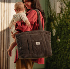 OiOi - Everyday Tote (Chocolate Brown Corduroy) OiOi