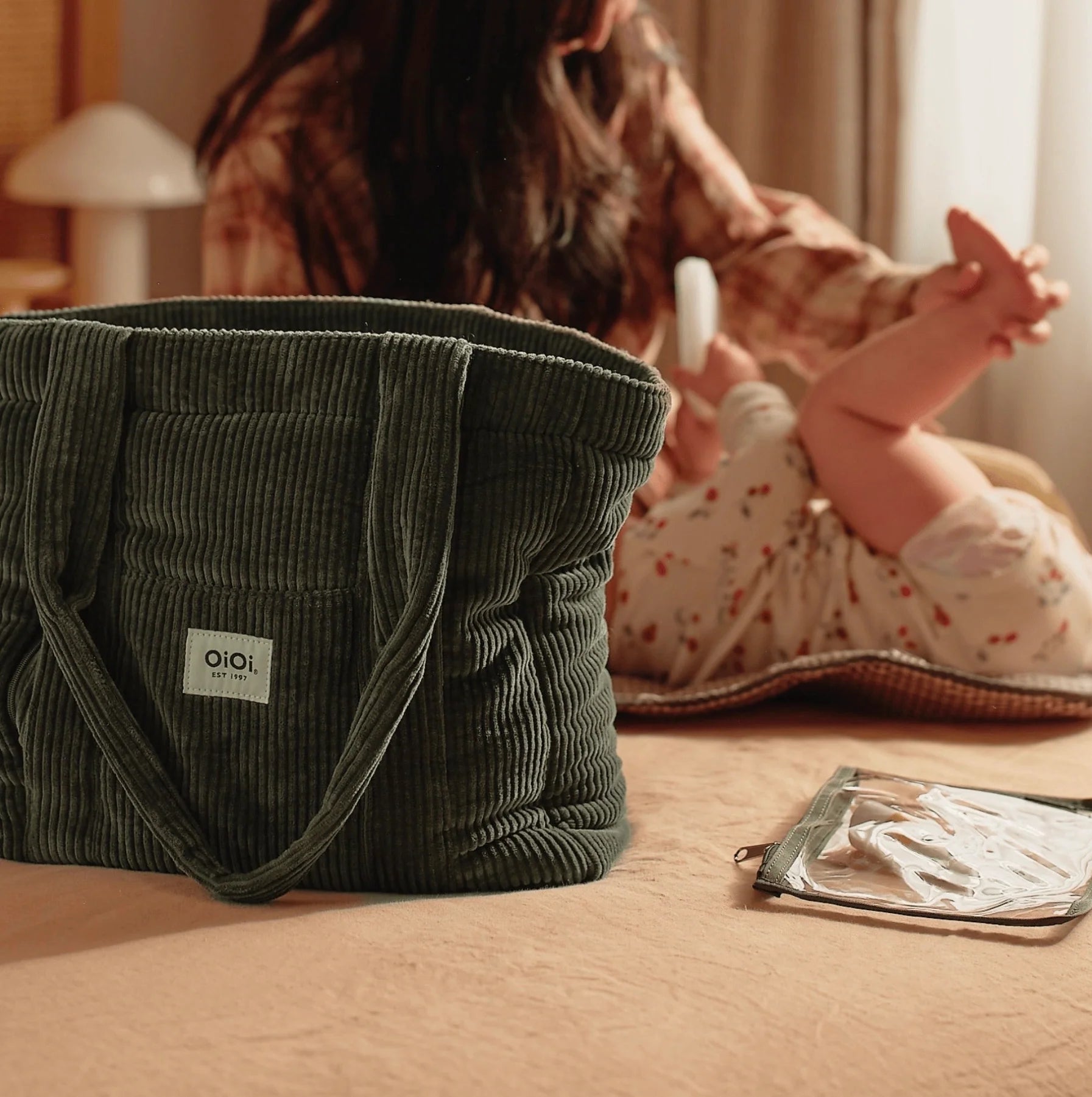 OiOi - Everyday Tote (Moss Green) OiOi