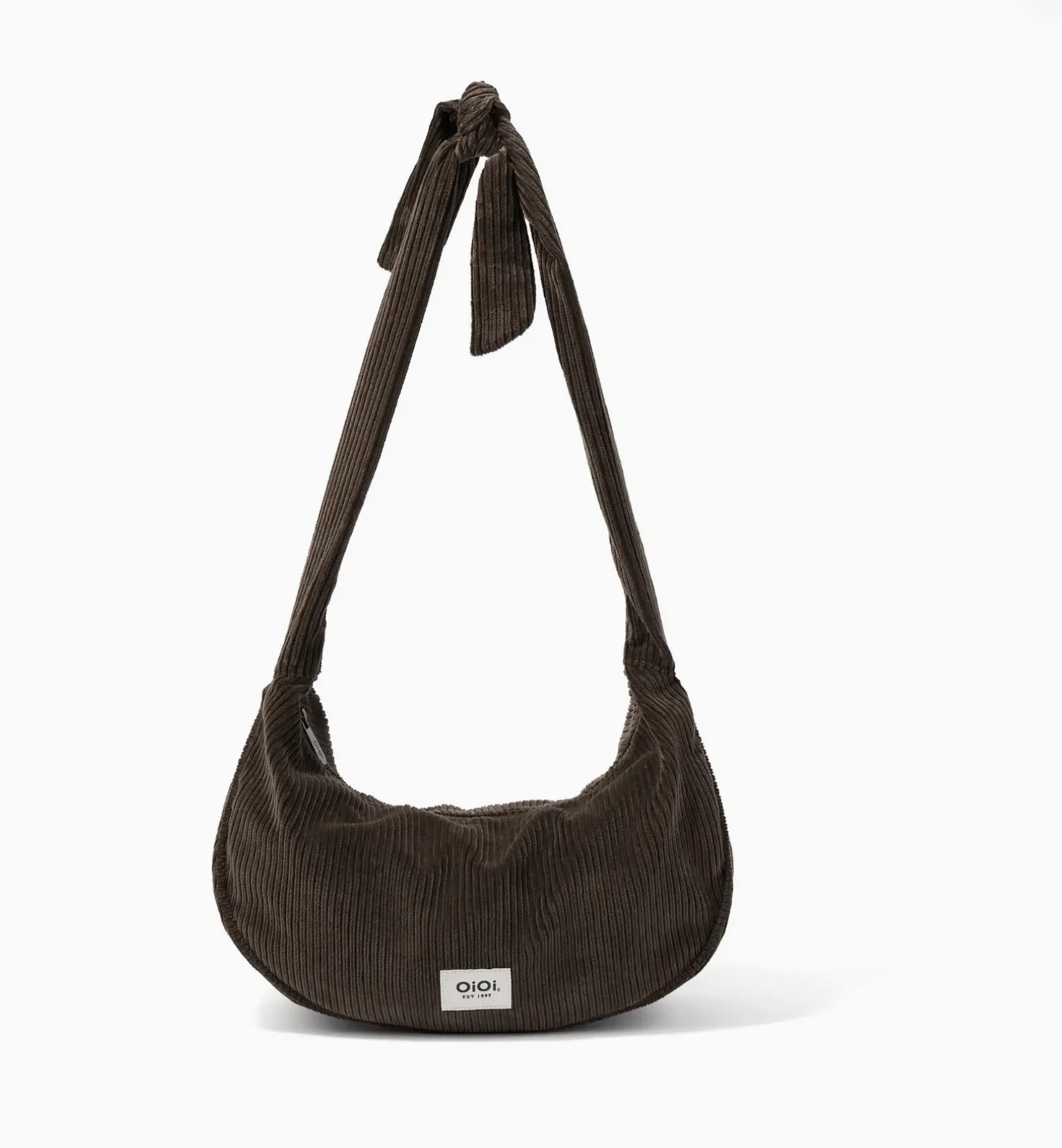 OiOi - Luna Crossbody (Chocolate Brown Corduroy) OiOi