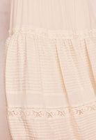 Spell - Ines Tiered Maxi Skirt (Light Sand) Spell