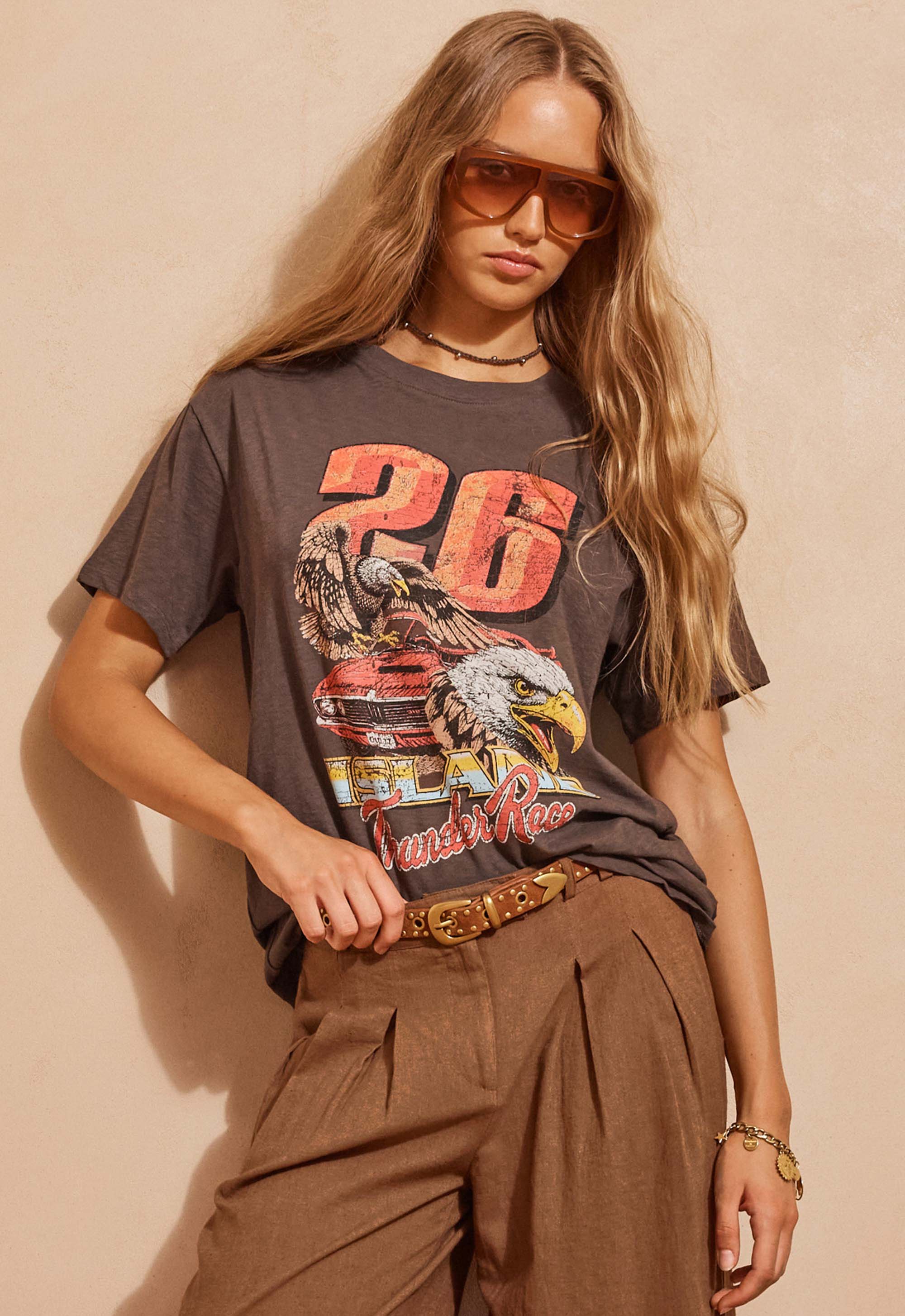 Spell - Island Thunder Tee (Charcoal) Spell