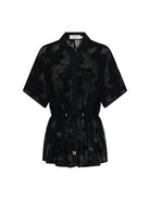 Kivari - Jaxon Lace Shirt (Black) Kivari