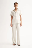 Elka Collective - Edra Pant (Ecru) Elka Collective