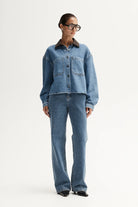 Elka Collective - Benji Denim Shirt (Trinity Blue) Elka Collective