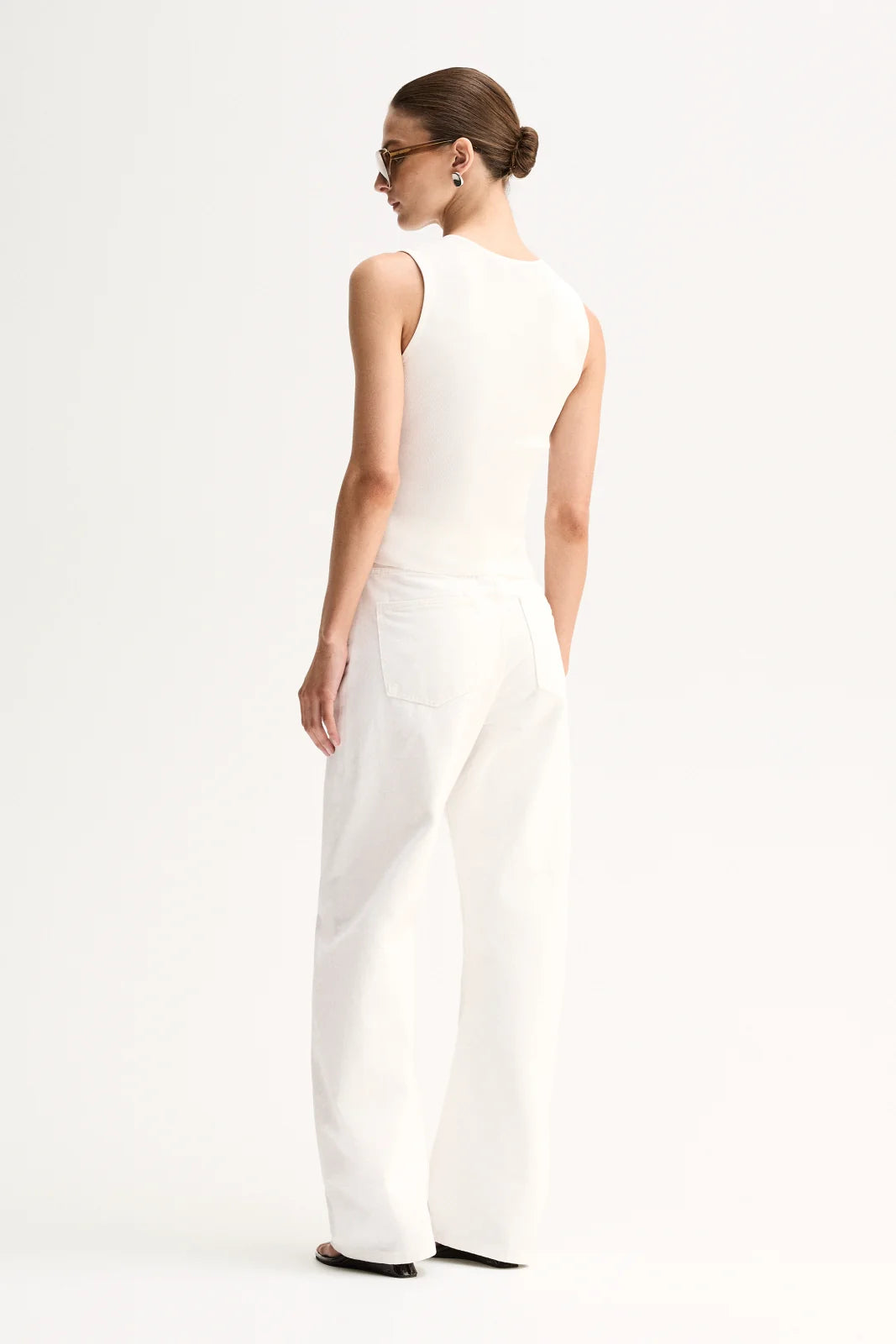 Elka Collective - Lindsay Knit Top (White) Elka Collective