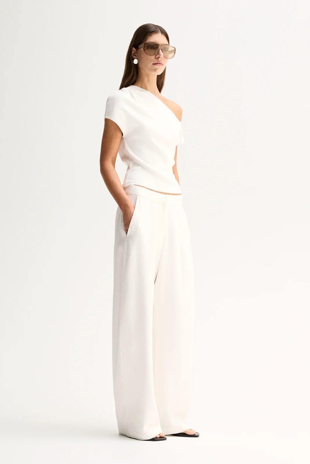 Elka Collective - Talia Knit Top (White) Elka Collective