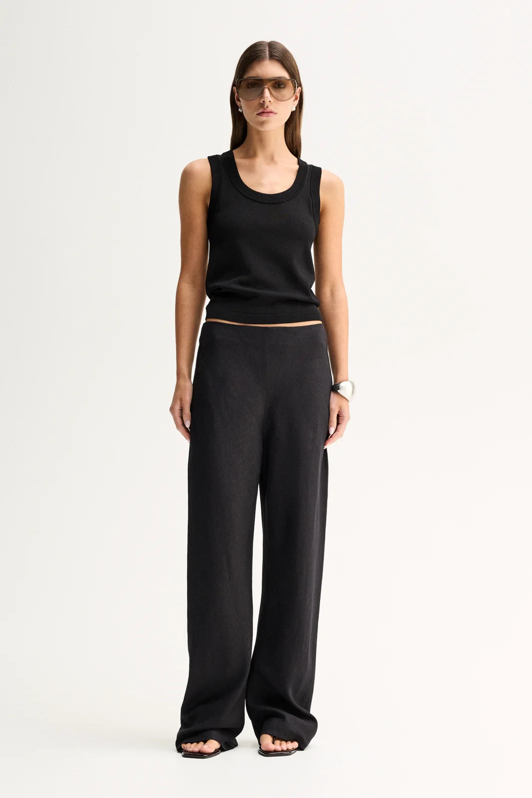 Elka Collective - Laurie Pant (Black) Elka Collective