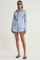 Elka Collective - Ember Shirt (Blue Stripe) Elka Collective