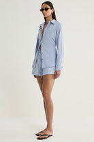 Elka Collective - Ember Shirt (Blue Stripe) Elka Collective