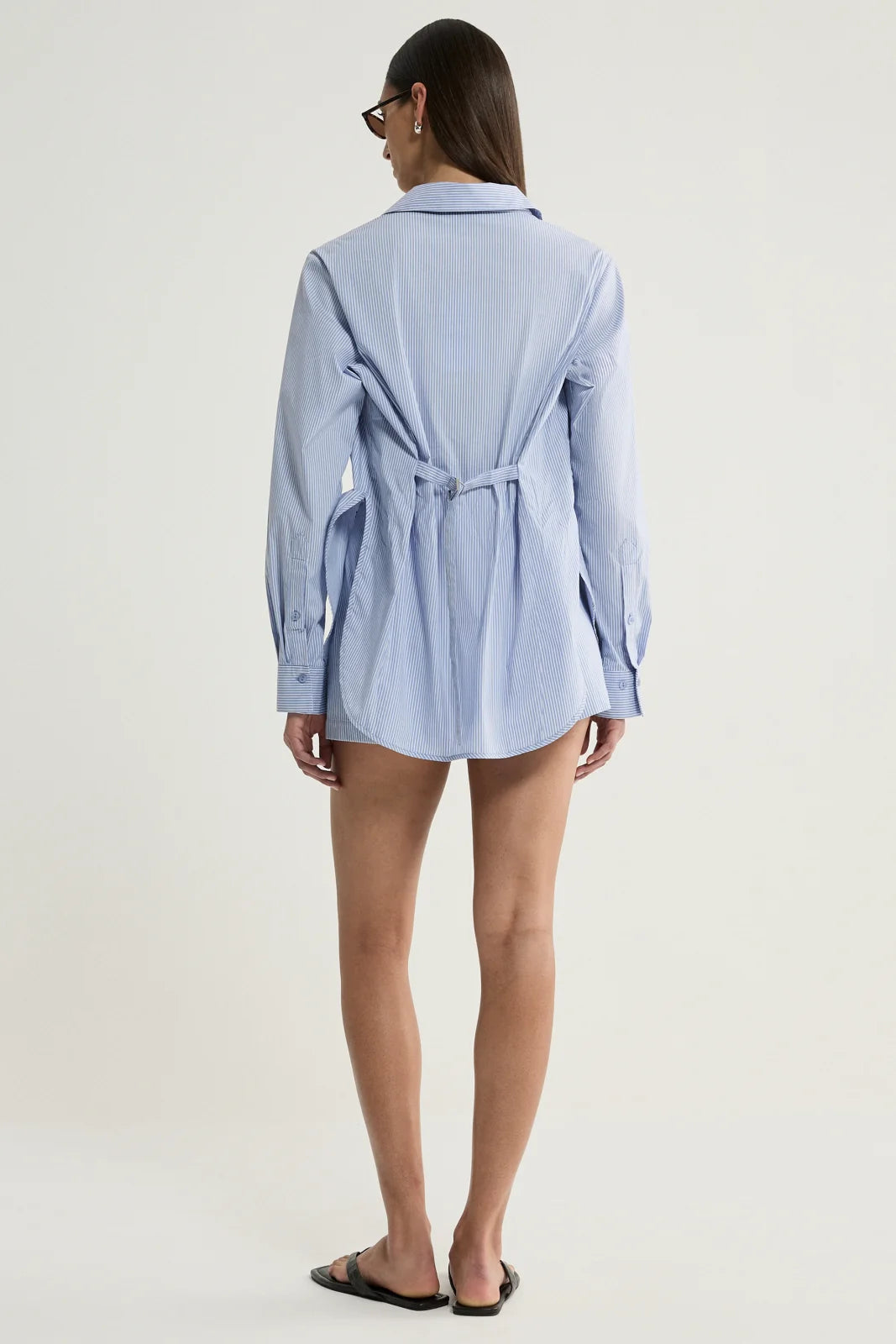 Elka Collective - Ember Shirt (Blue Stripe) Elka Collective