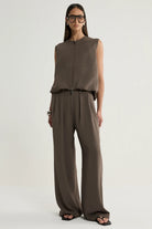 Elka Collective - Margot Vest (Taupe) Elka Collective
