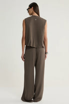 Elka Collective - Margot Vest (Taupe) Elka Collective