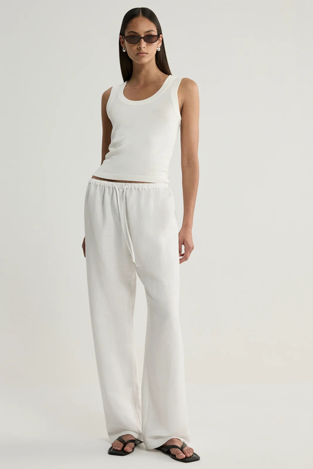 Elka Collective - Halston Pant (White) Elka Collective