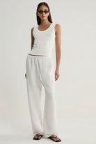 Elka Collective - Halston Pant (White) Elka Collective