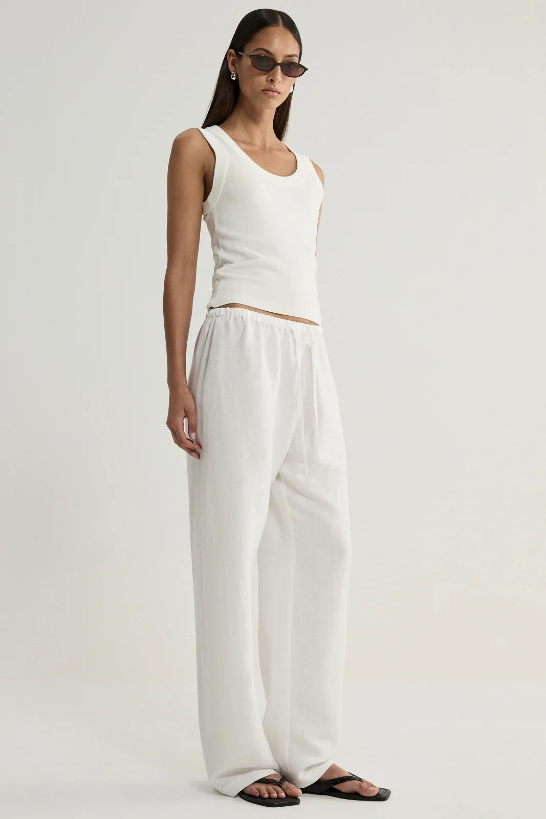 Elka Collective - Halston Pant (White) Elka Collective