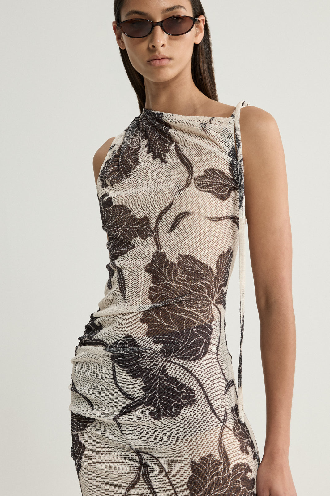 Elka Collective - Valerie Dress (Ecru Floral) Elka Collective