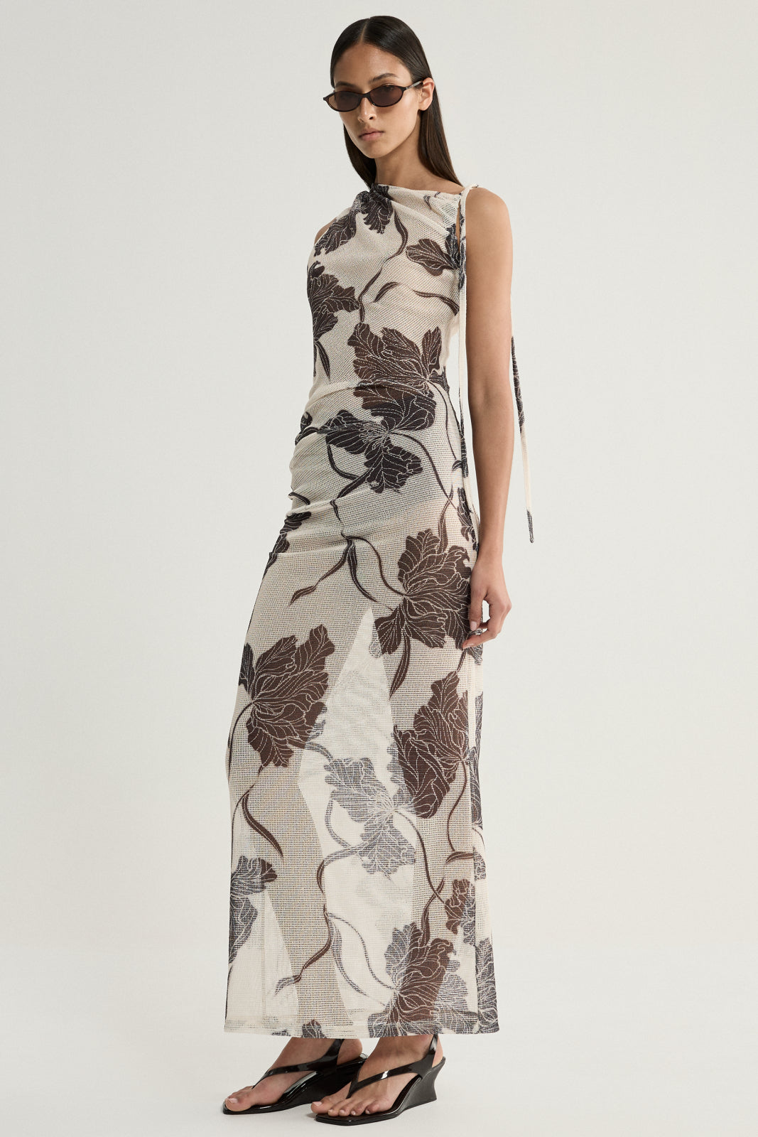 Elka Collective - Valerie Dress (Ecru Floral) Elka Collective