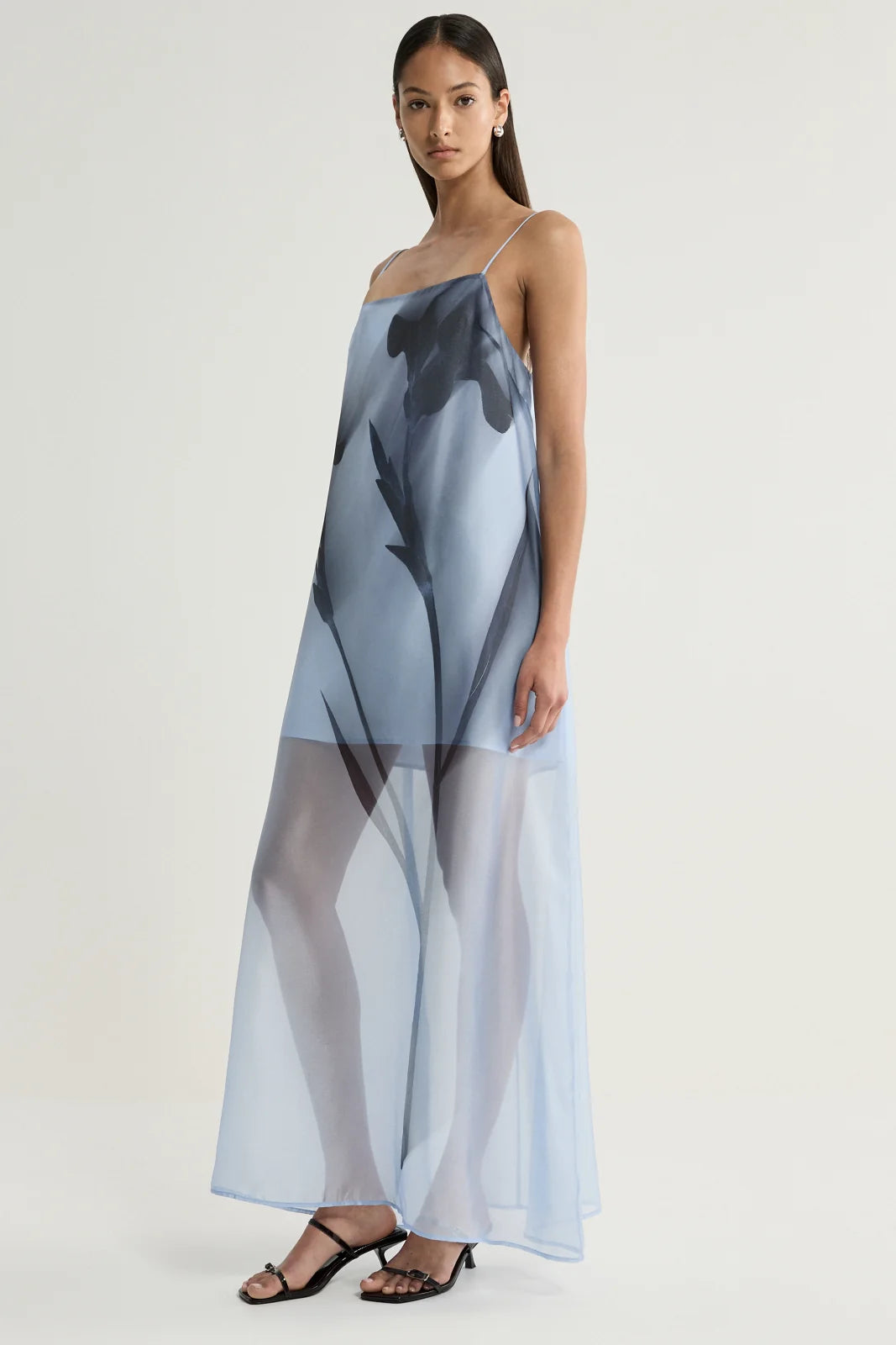 Elka Collective - Jade Dress (Blue Floral Print) Elka Collective
