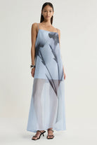 Elka Collective - Jade Dress (Blue Floral Print) Elka Collective